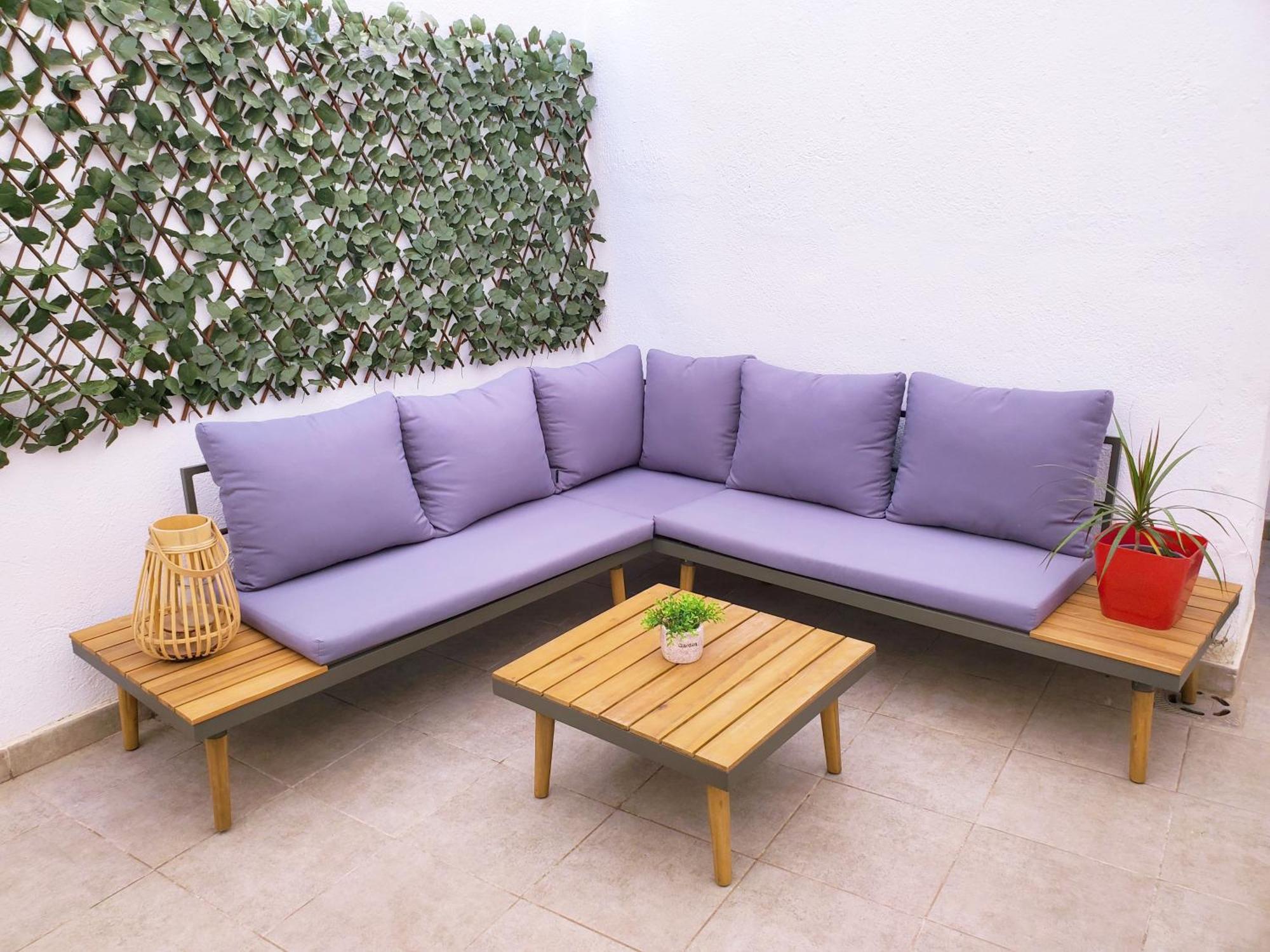 Apartamento Centrico Con Patio Privado Tarragona Bagian luar foto